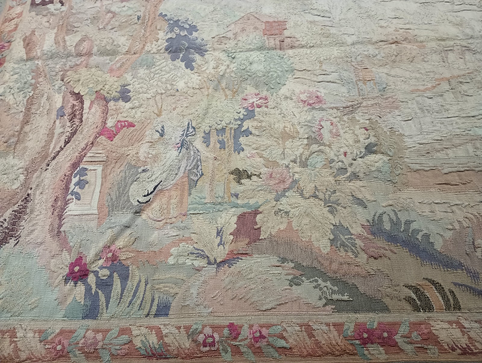 6′ x 8′ Tapestry Handmade 17 Century reproduction #F-6325