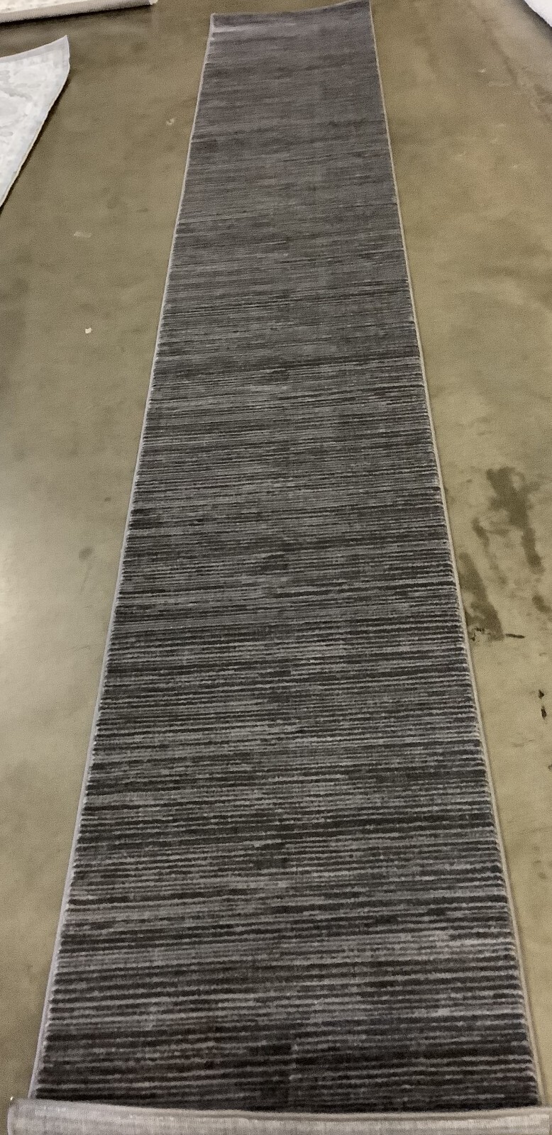GREY 2′-2″ x 14′-0″ Back Stain Rug, Reduced Price 1172673798 VSN606D-214