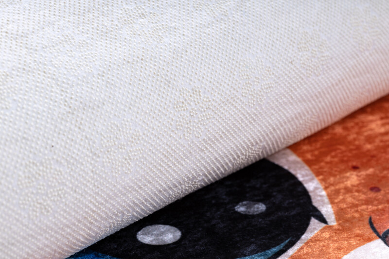 Modern Waschteppich ” BAMBINO ” for Children Anti Colourful Tiger, Indian White