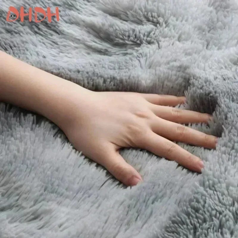Super Soft Shaggy Rugs Fluffy Carpets For Non-Slip Shag Bedside Rug Many Sizes