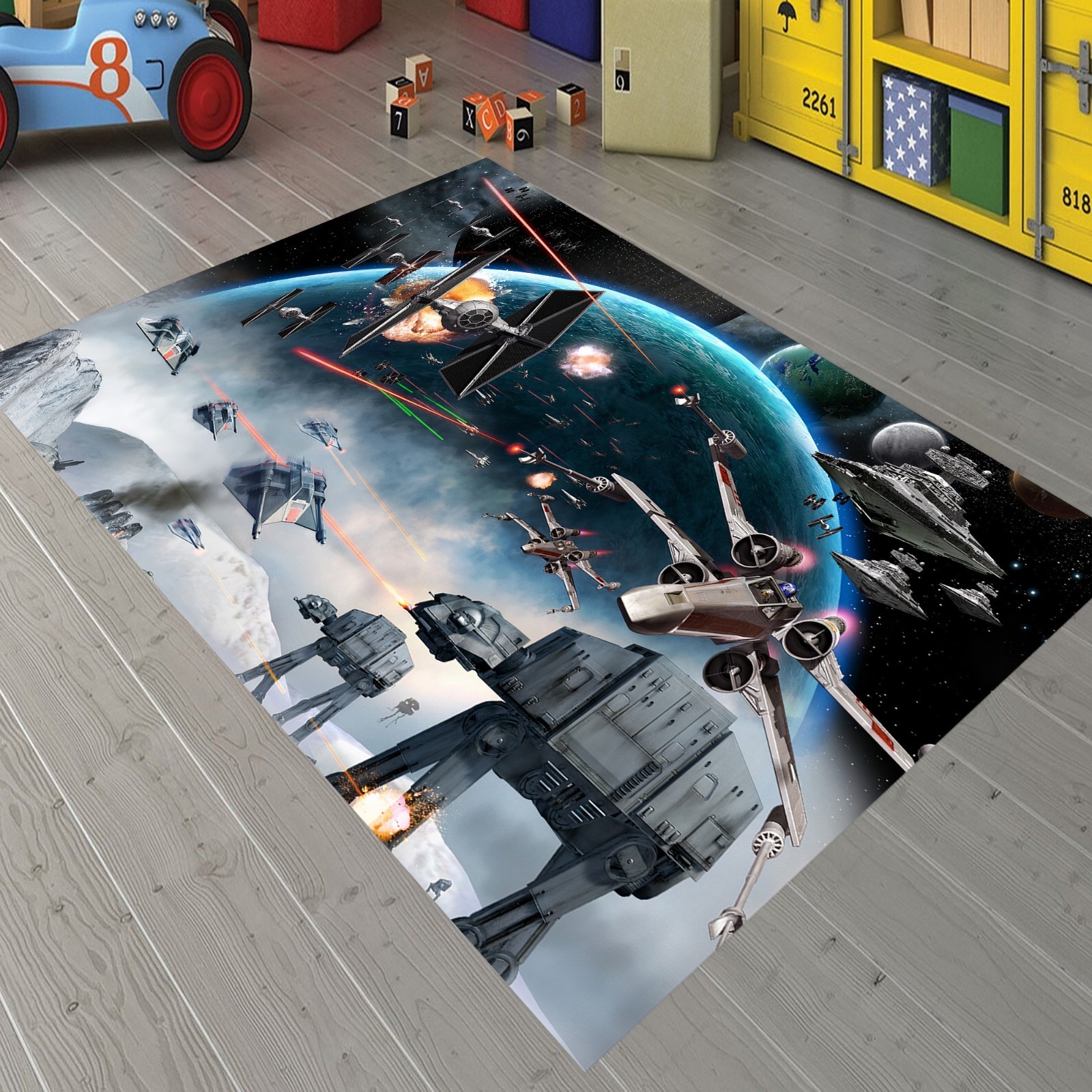 Starwars Area Non Slip Home Rug,For Living Room Shining Rug,Starwars Design Rug