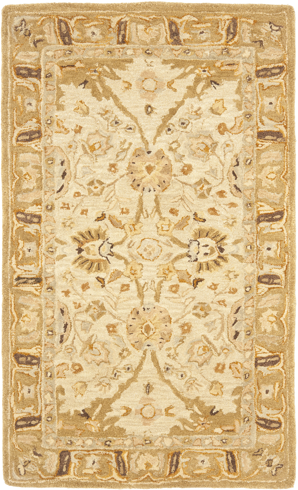 Safavieh Anatolia SILVER / LIGHT BROWN 3′ X 5′ Area Rug – AN558B-3