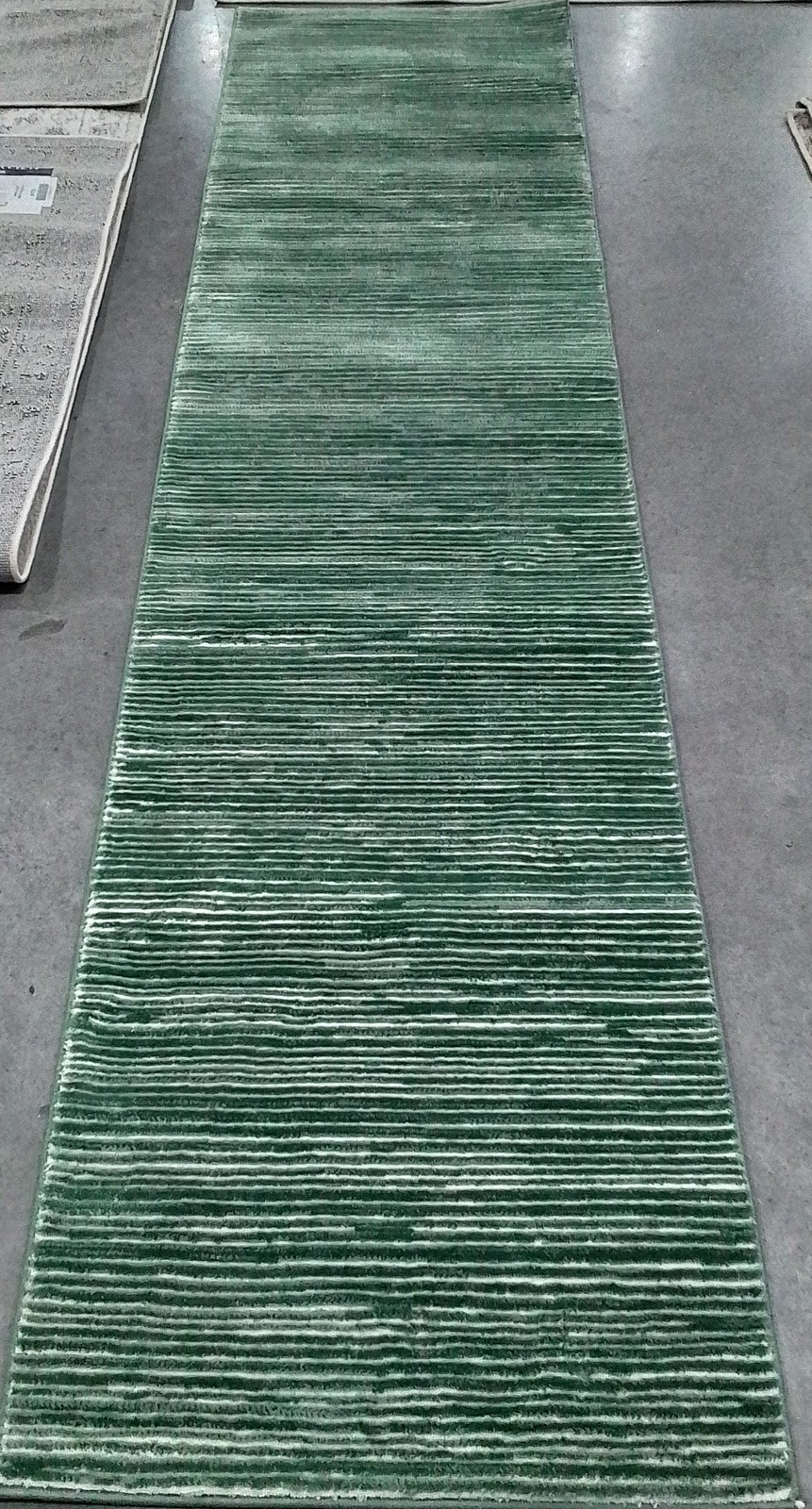 LIGHT GREEN 2′-2″ x 8′-0″ Flaw in Rug, Reduced Price 1172790797 VSN606X-28