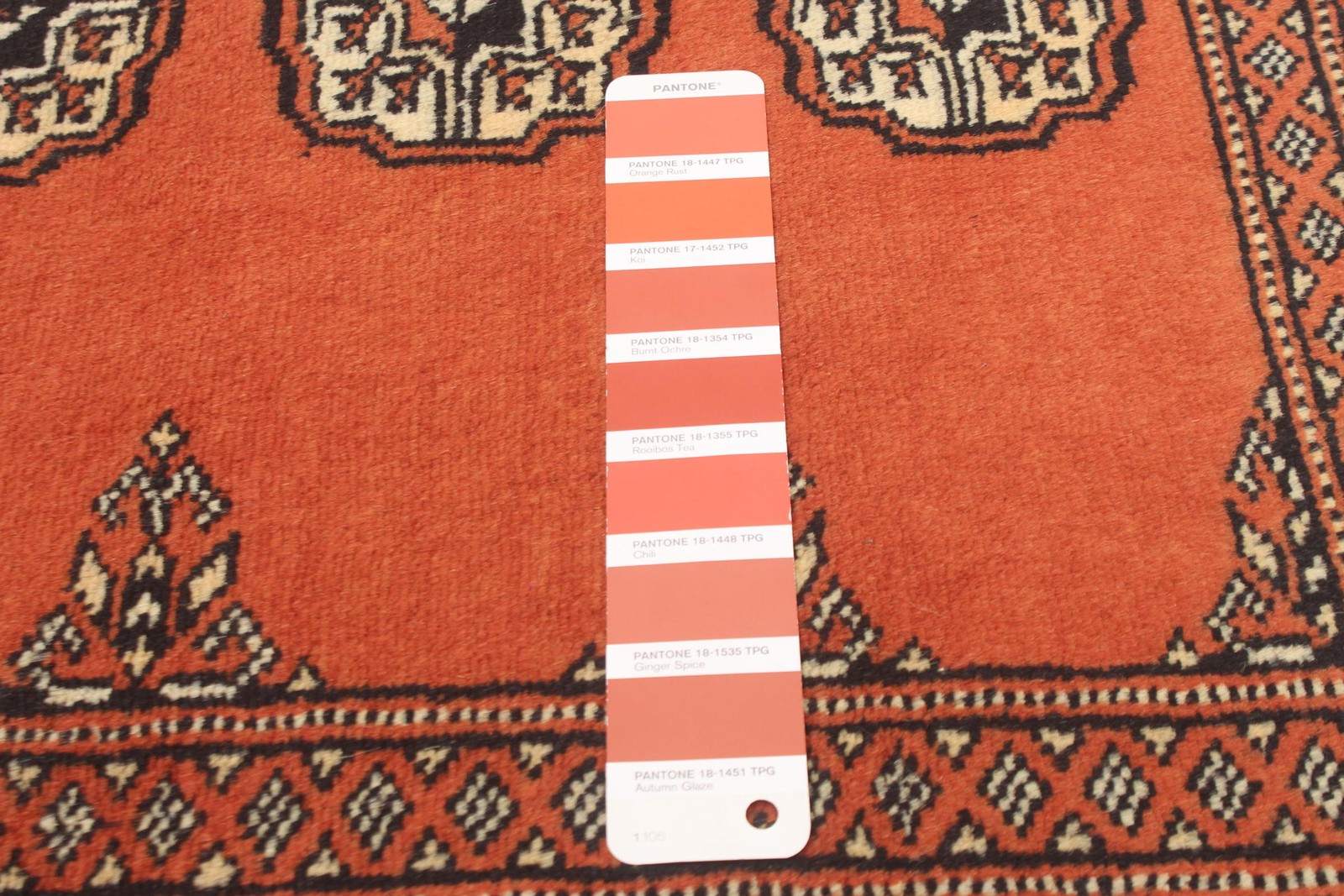 Traditional Dark Copper Hand-knotted Oriental Carpet 3’0″ x 5’1″ Wool Area Rug