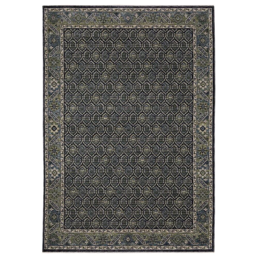 Oriental Weavers Eliana Area Rug ELI01 Casual Blue Traditional Classic