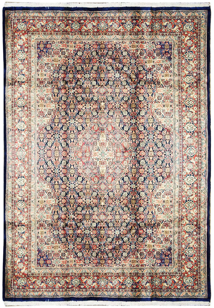 7×10′ Pre-Owned Perssiaan Tabreez Mahi Wool Rug #5048