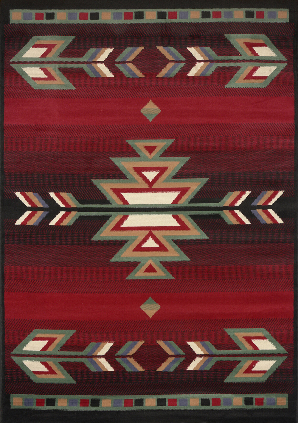 Home Dynamix Premium 7053-450 Multi-Color Runner – 1′ 10″ x 7′ 3″