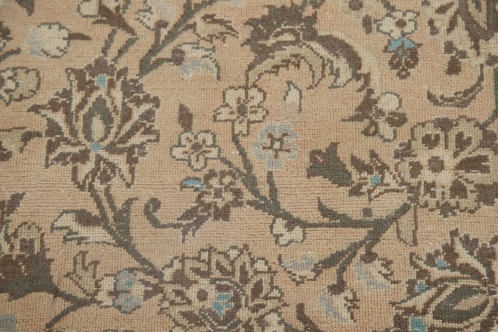 Traditional Kashaan Vintage Rug Handmade Living Room Large Area Rug 10×14 Carpet