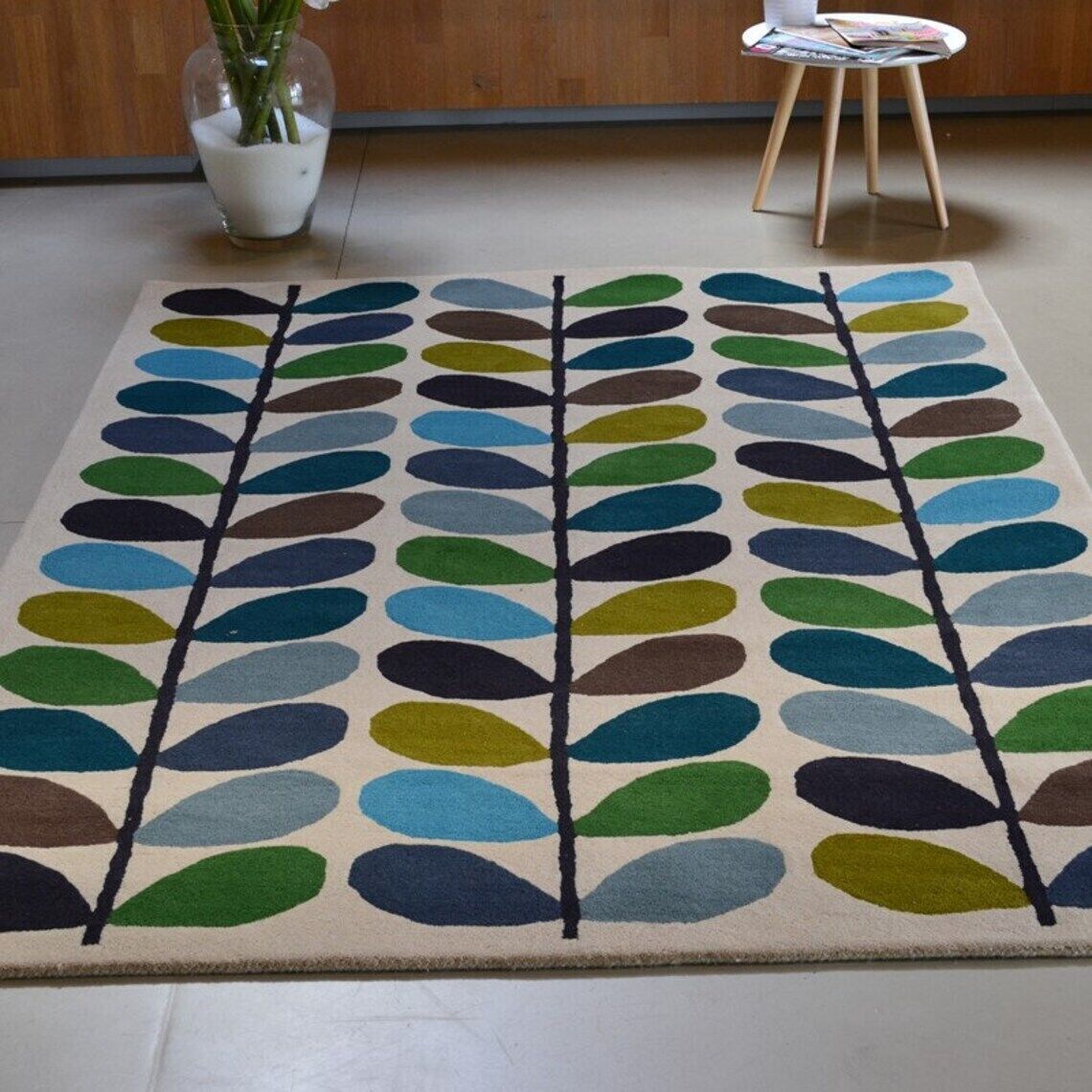 Balloon Green Modern Wool Area Rugs | Hand Tufted Rug | area rug | Designer Rugs