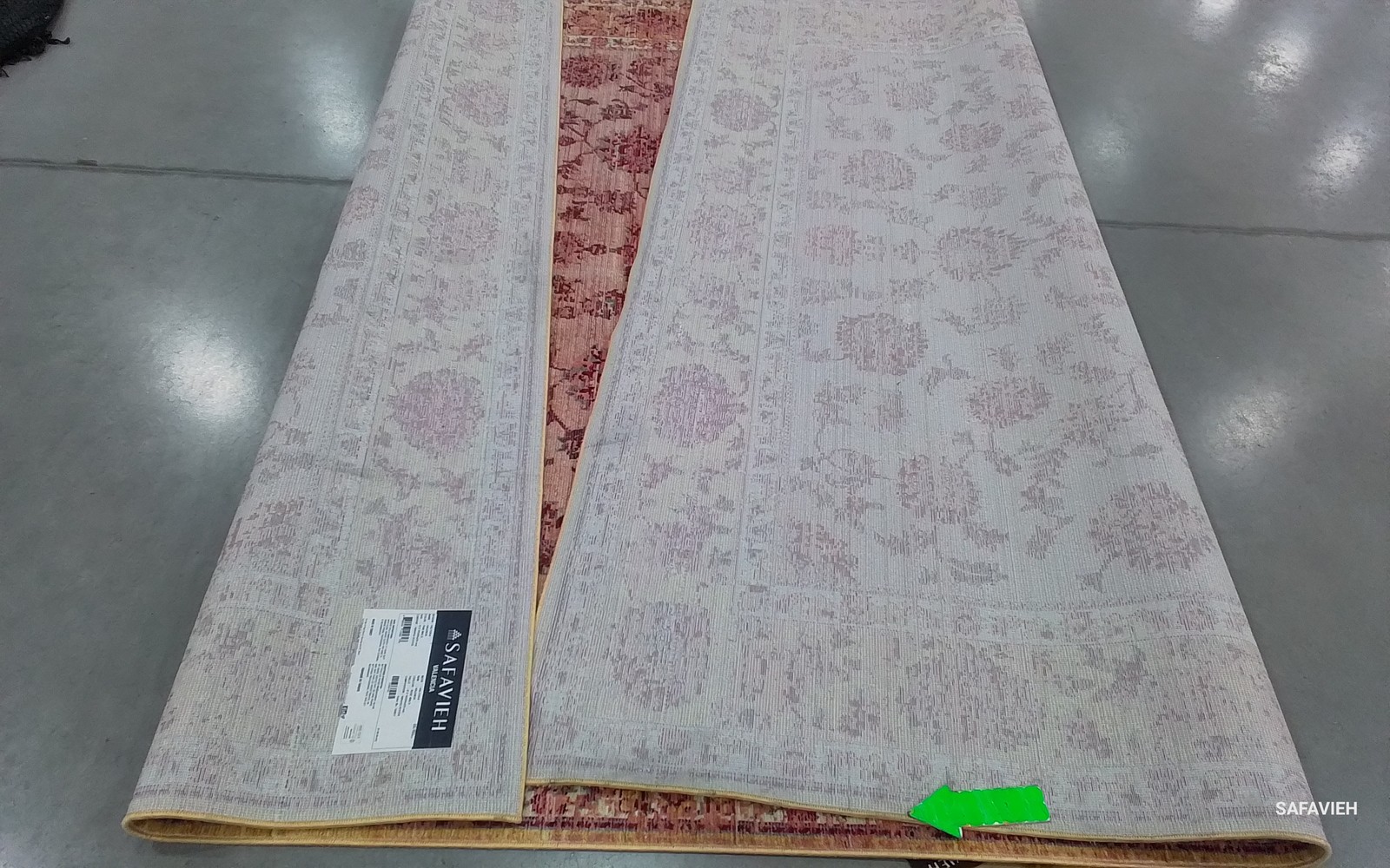 PINK / MULTI 8′-0″ x 10′-0″ Binding Stain Rug Reduced Price 1172803533 VAL113H-8