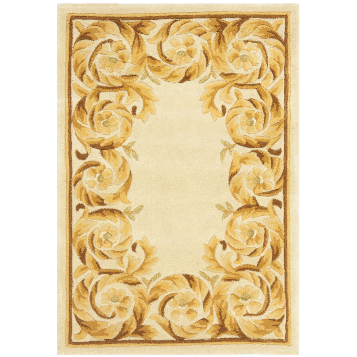 SAFAVIEH Naples NA707A Handmade Assorted / Ivory Rug