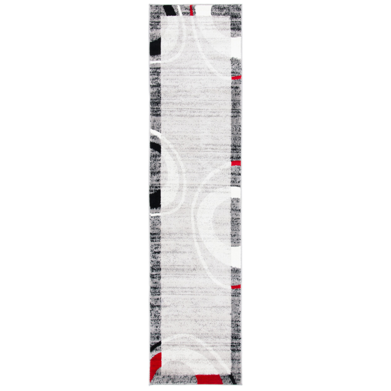 SAFAVIEH Skyler Collection SKY761F Grey / Red Rug
