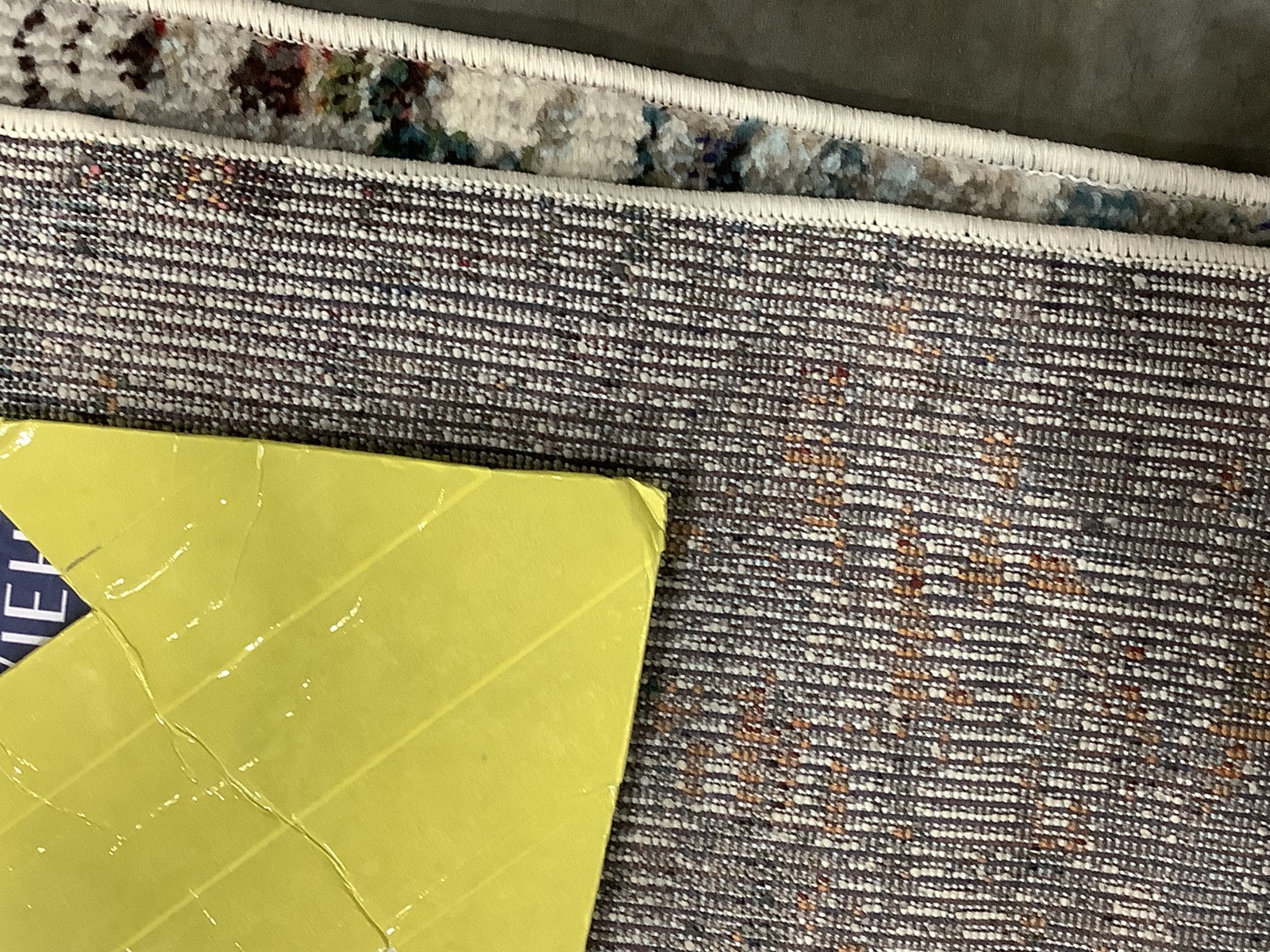 GREY / BLUE 2′-2″ x 14′-0″ Flaw in Rug, Reduced Price 1172683258 MAD471F-214