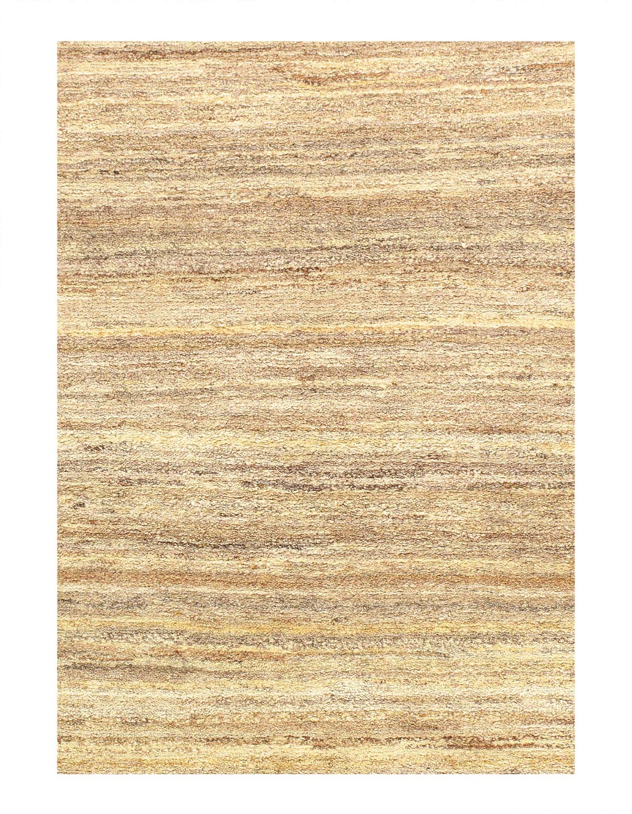 Beige Color Fine Hand Knotted Wool Runner Rug 2’8” X 10’11”