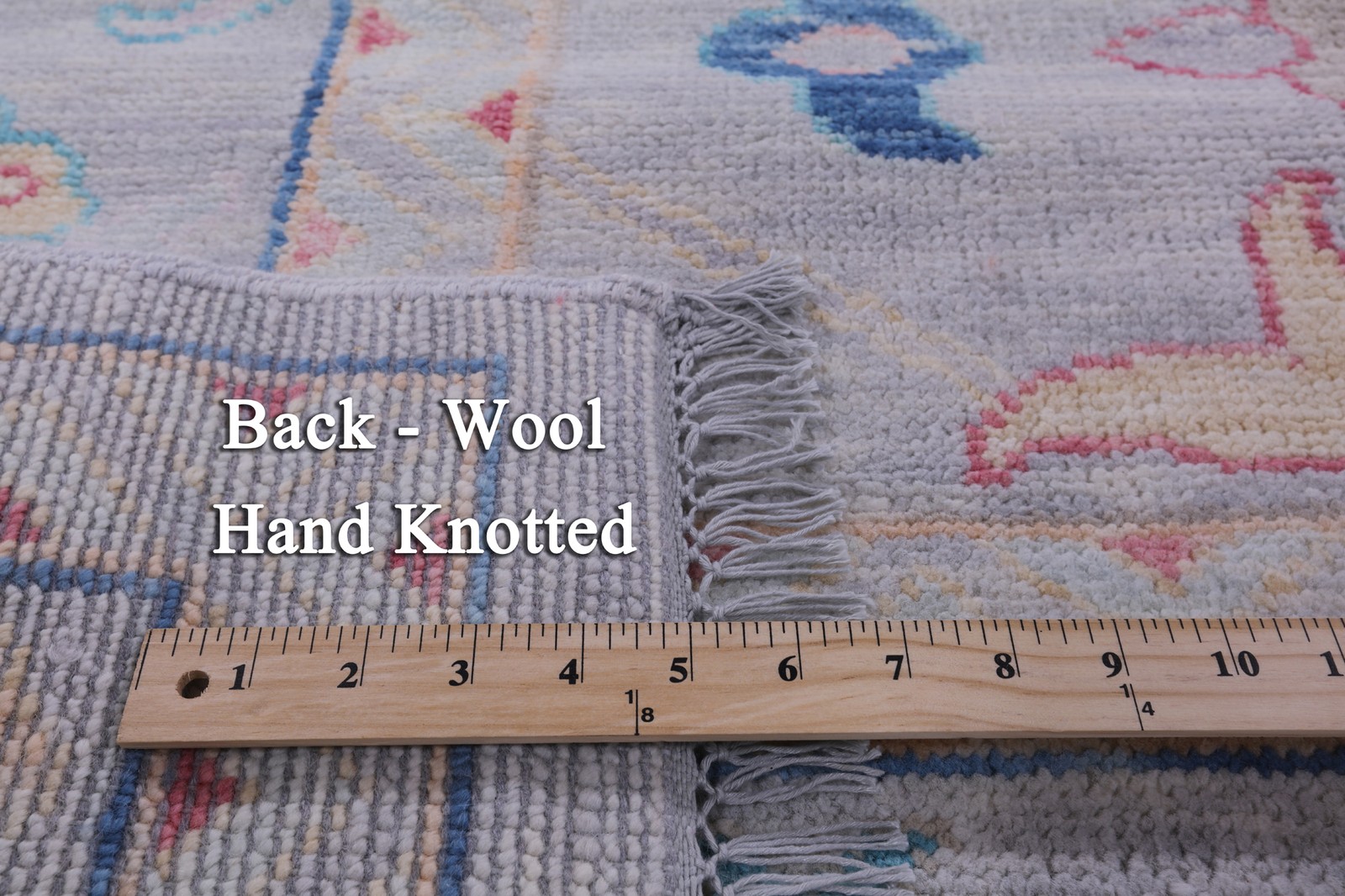 Handmade Turkish Oushak Wool Rug 9′ 0″ X 11′ 9″ – Q19822