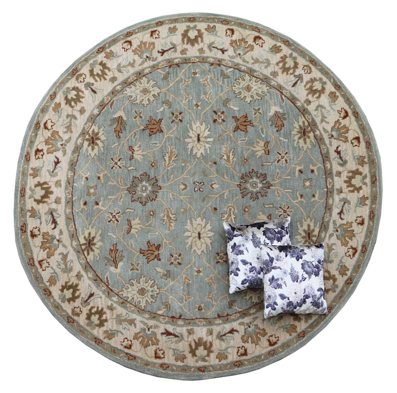 Womens Weavers Malika Handmade Rug Floral Design traditional look Area Rug