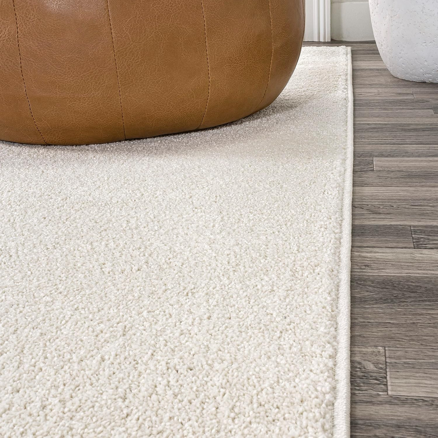 Haze Cream 3×5 Oval Area Rug – Coastal Bohemian, Easy-Clean, Pet Friendly