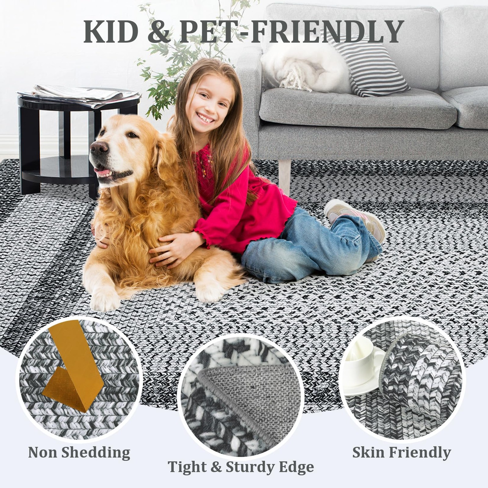 Luxloom Printed Runner Rugs For Hallway 2X8 Rug Runner Kitchen Rugs Non Slip