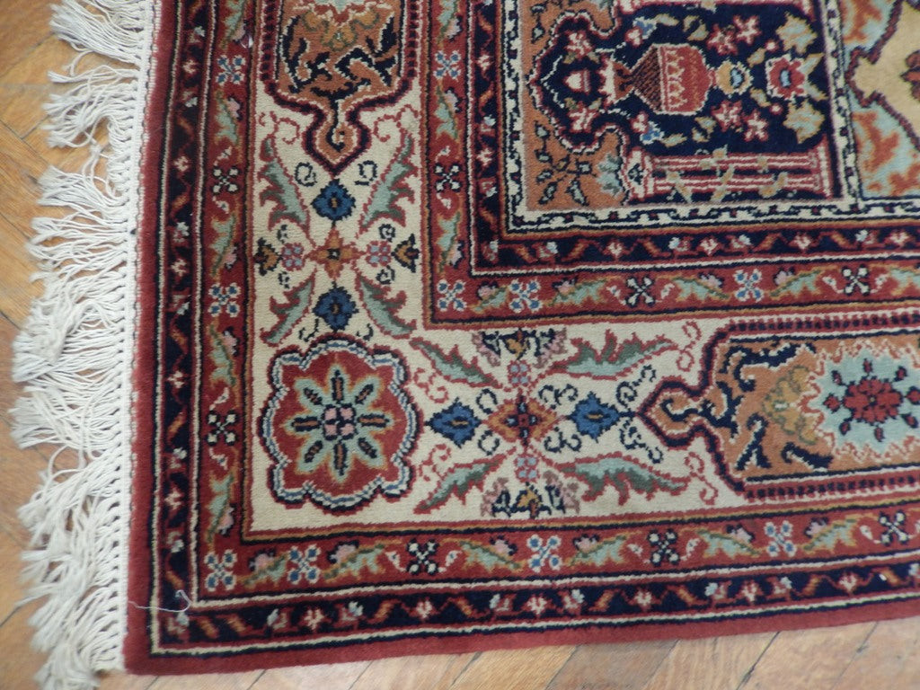 7×7′ SQUARE Garden Bakhtiaar Rug Multi Colors #PIX-23601