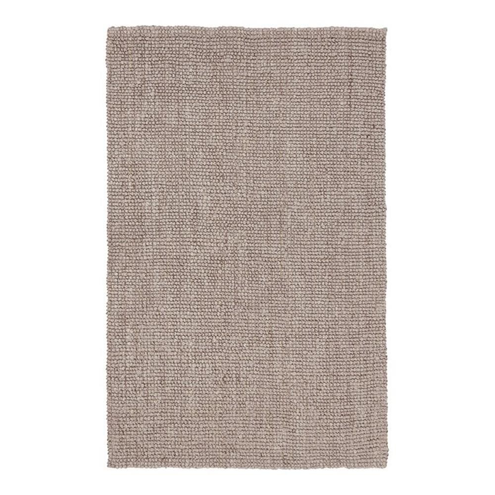 Pemberly Row 24 x 36″ Jute Fabric & Seagrass Area Rug in Oatmeal Beige