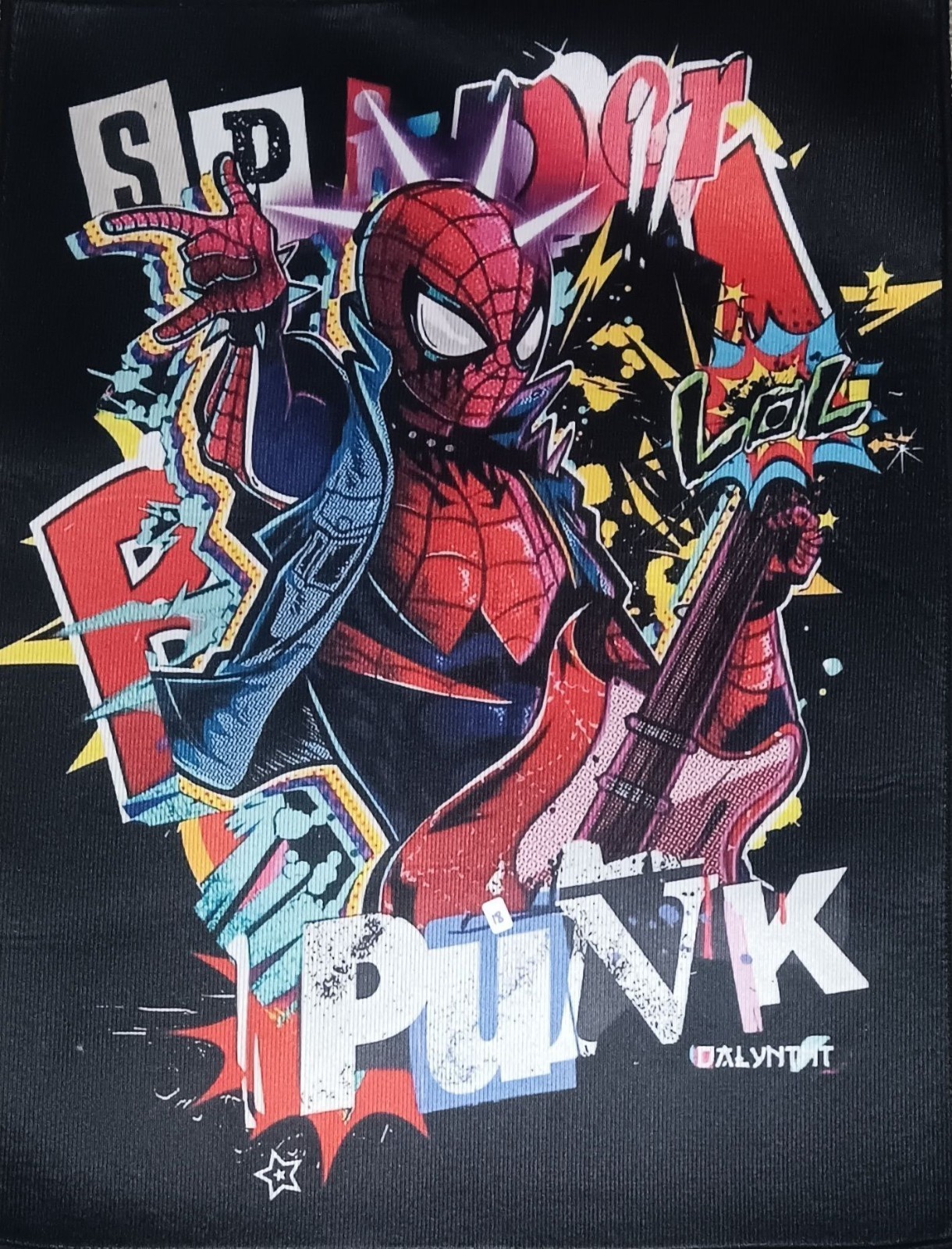 SPIDER PUNK | 22×32 INDOOR AREA RUG | FLOOR MAT | FAN DECOR | WALL ART
