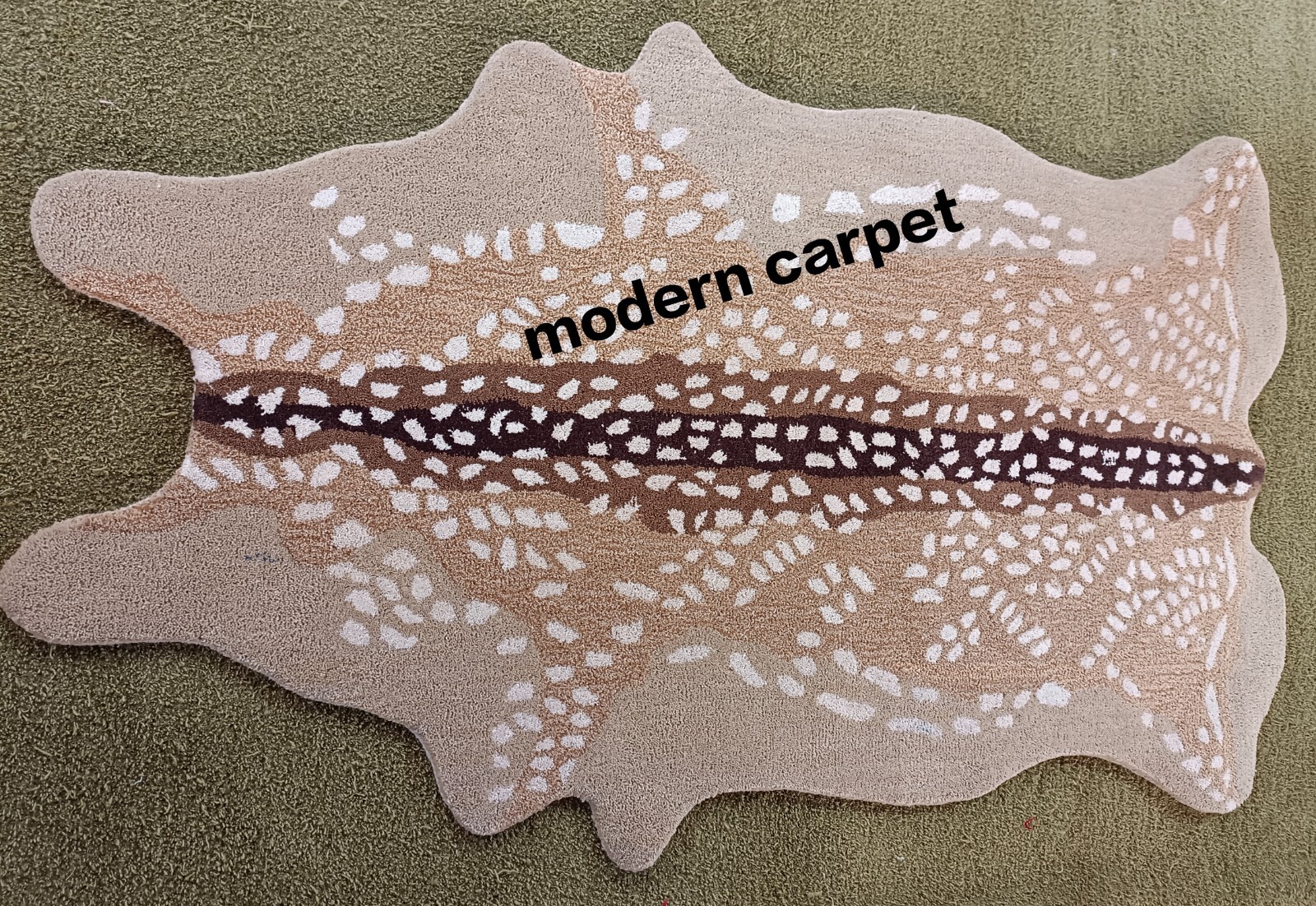 Antelope Rugs 3×5 Feet Handmade 100% Woolen Hand Tufted For Home Decoration