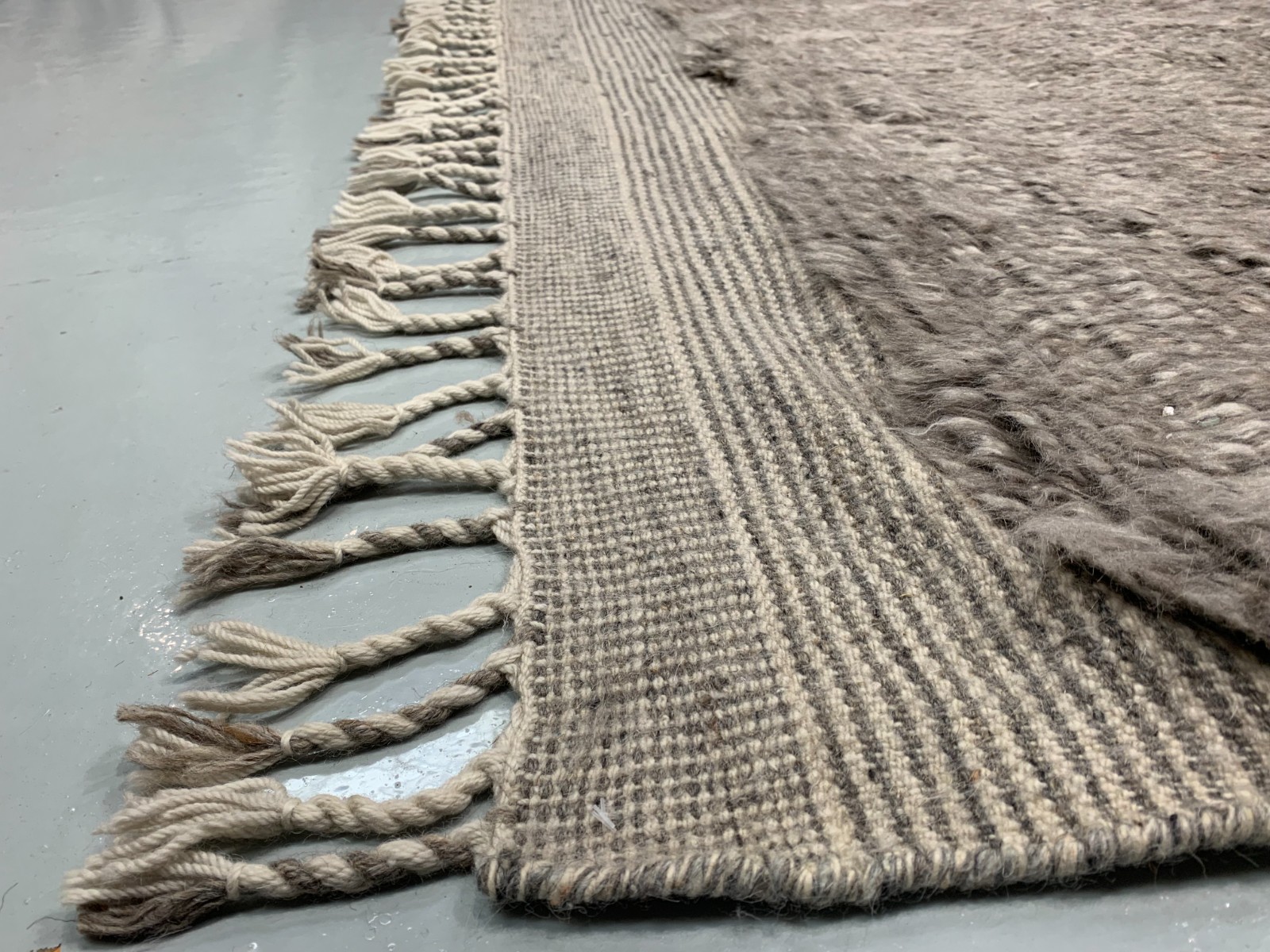 New Moroccan Fluffy Collection Rug 10’1 X 13’11 E24651
