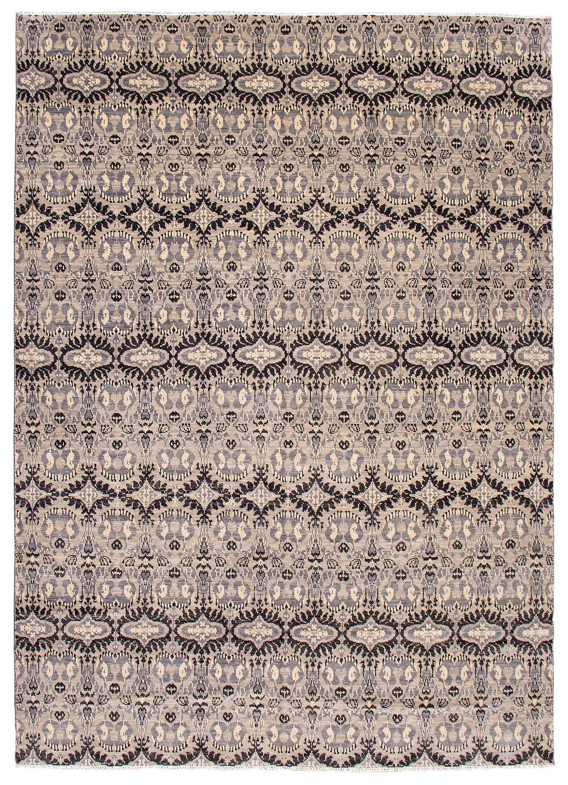 9’11” x 13’11” Hand Knotted Area Rug Traditional Oriental Wool Carpet