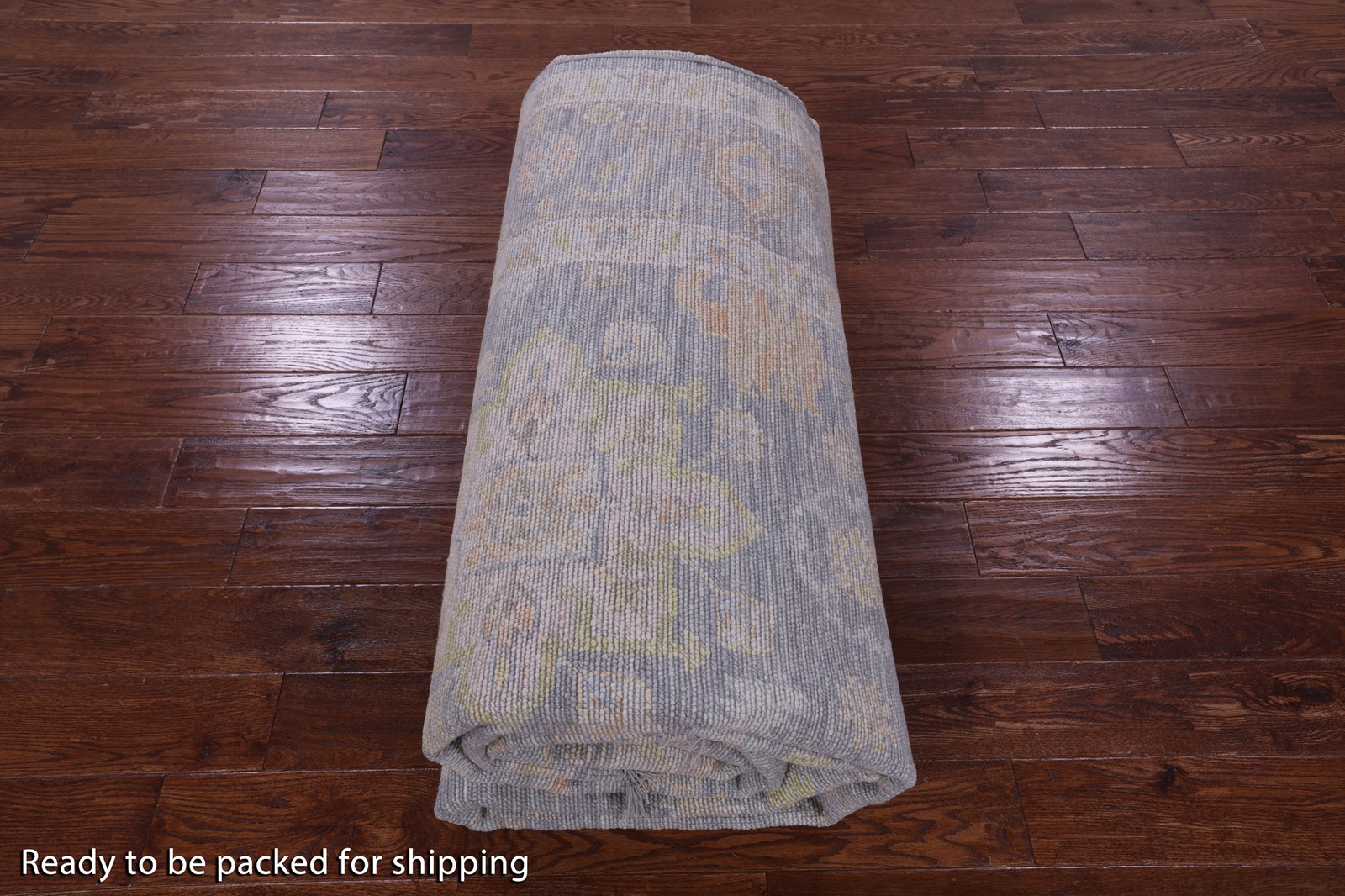 Grey Heriz Serapi Hand-Knotted Wool Rug 9′ 10″ X 13′ 9″ – Q22269
