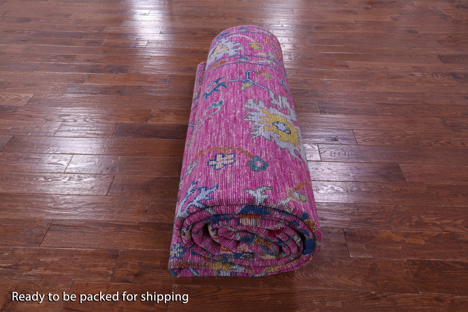 Turkish Oushak Hand-Knotted Wool Rug 8′ 11″ X 19′ 0″ – Q13572