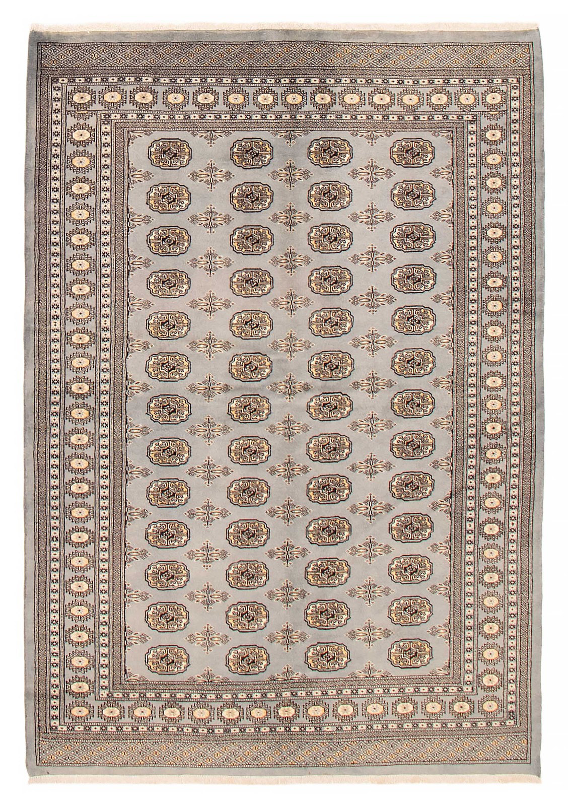 Hand Knotted Area Rug 5’8″ x 8’4″ Traditional Oriental Wool Carpet