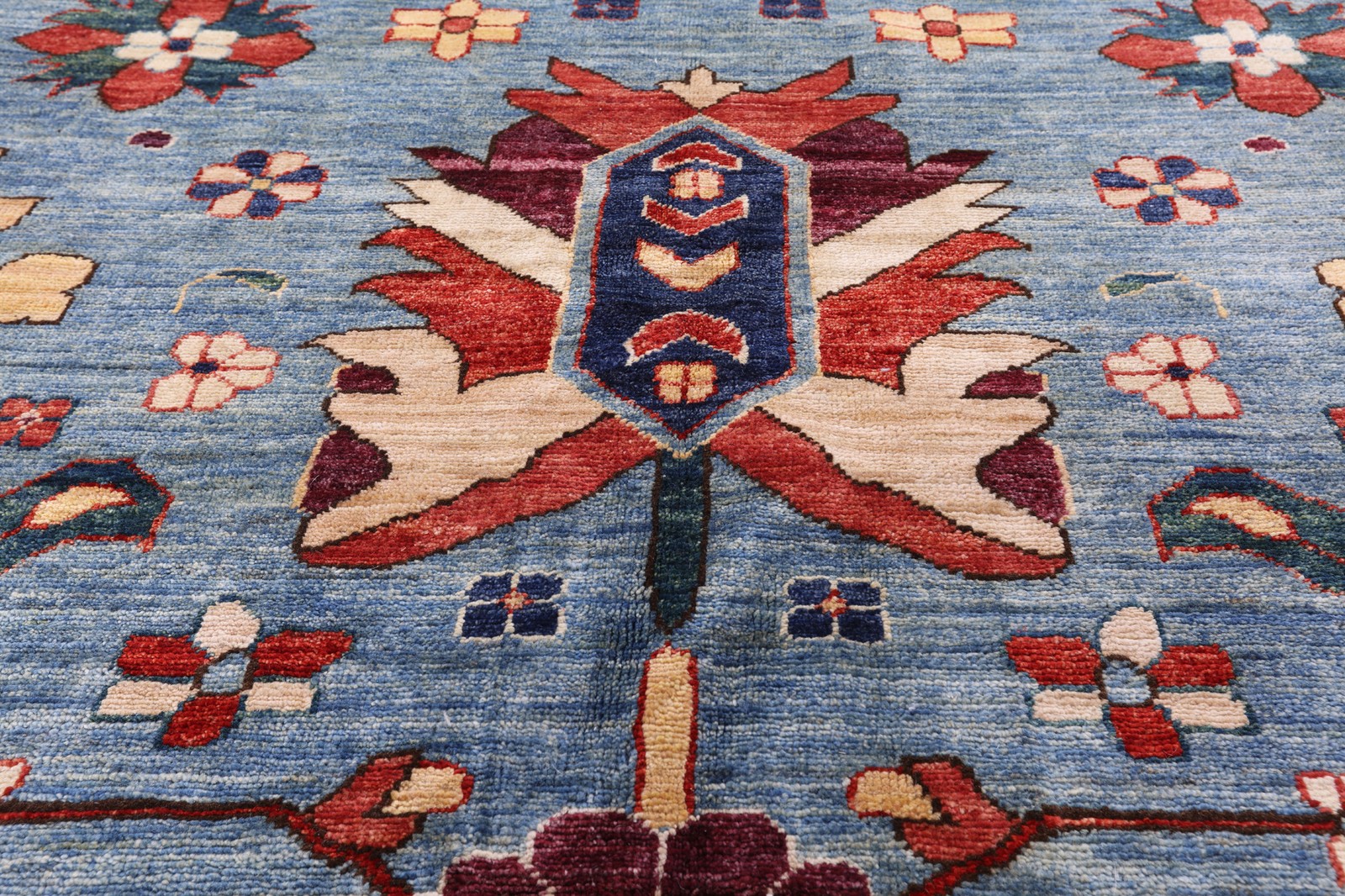 Hand Knotted Fine Serapi Wool Rug 13′ 8″ X 22′ 8″ – Q12643