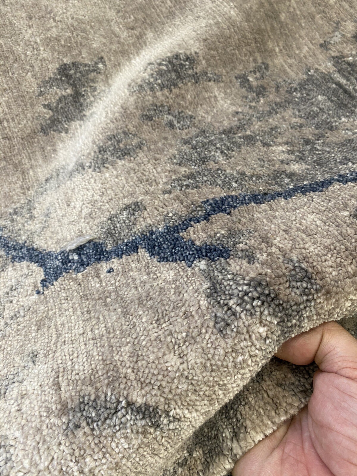 6 X 9 Ft Spectacular Hand Knotted Tibetan Rug All Viscous Fine Modern