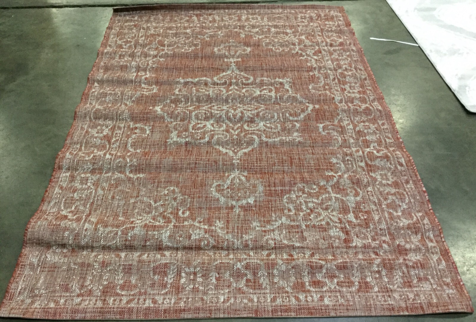 TERRAC / BEIGE 5′-3″ X 7′-7″ Flaw in Rug Reduced Price 1172662965 CY8481-36521-5
