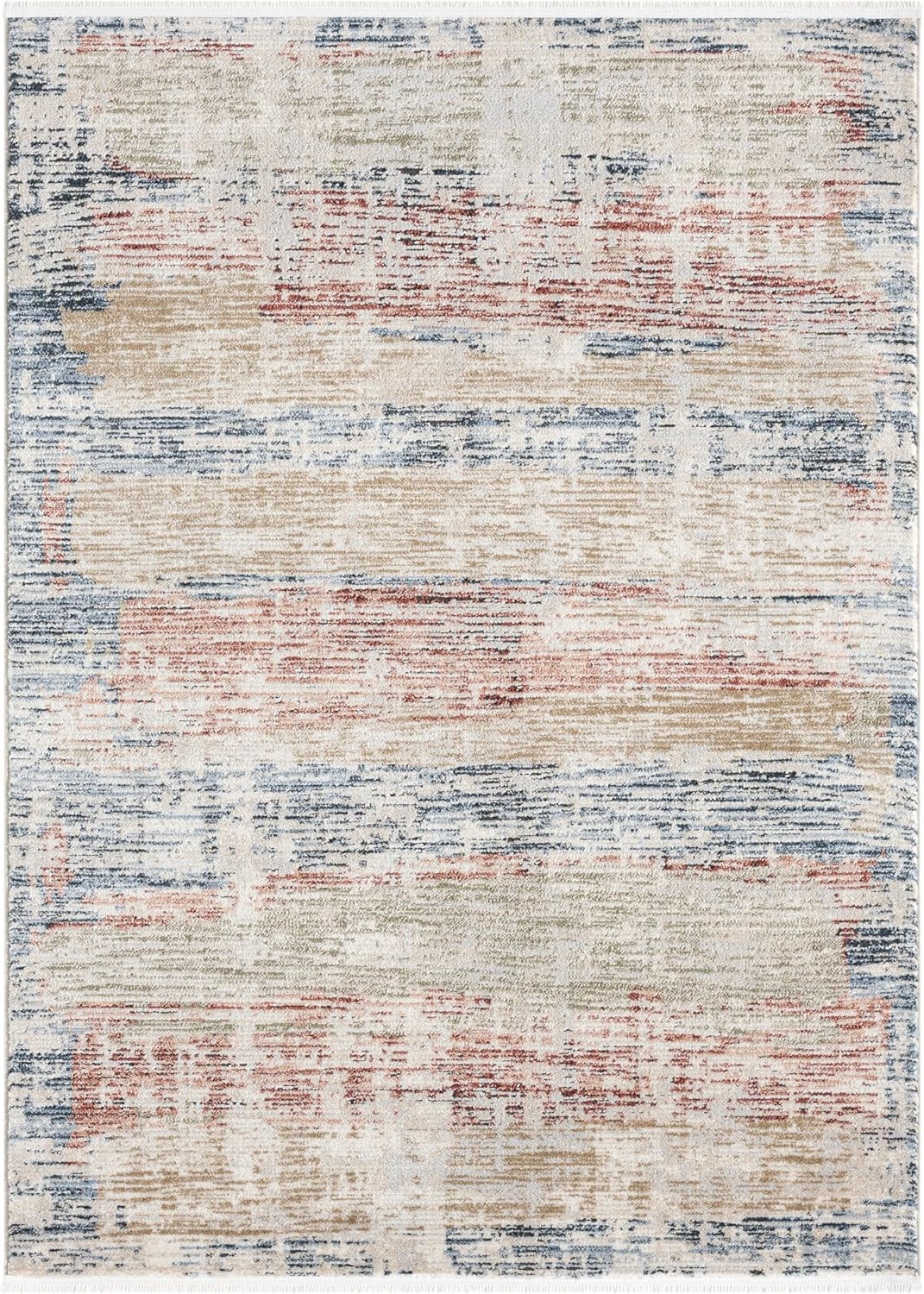 Indira Mirage Vintage Abstract 5X7 Area Rug – Soft, Durable & Easy to Clean