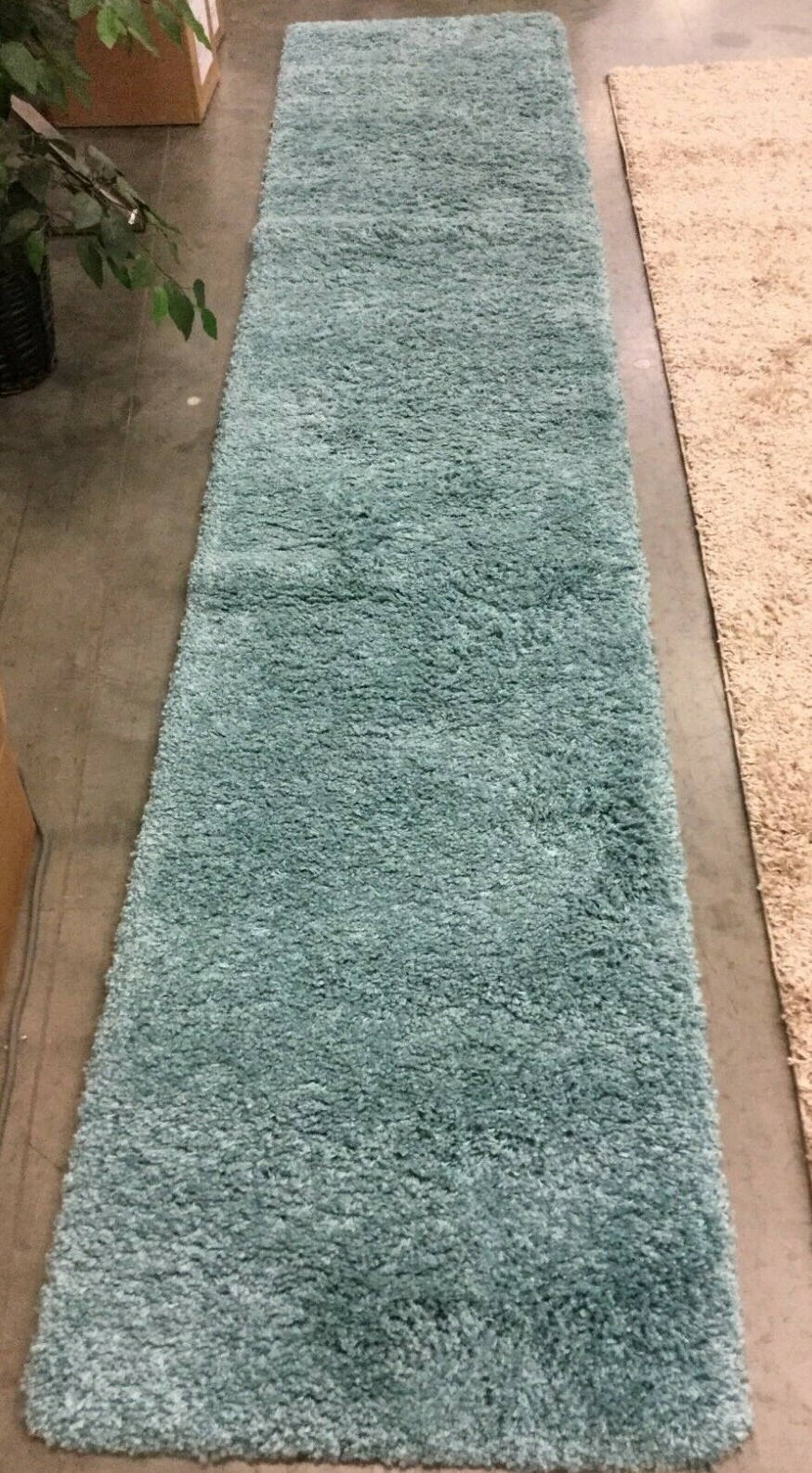 AQUA BLUE 2′ X 10′ Flaw in Rug, Reduced Price 1172639267 SG180-6060-210