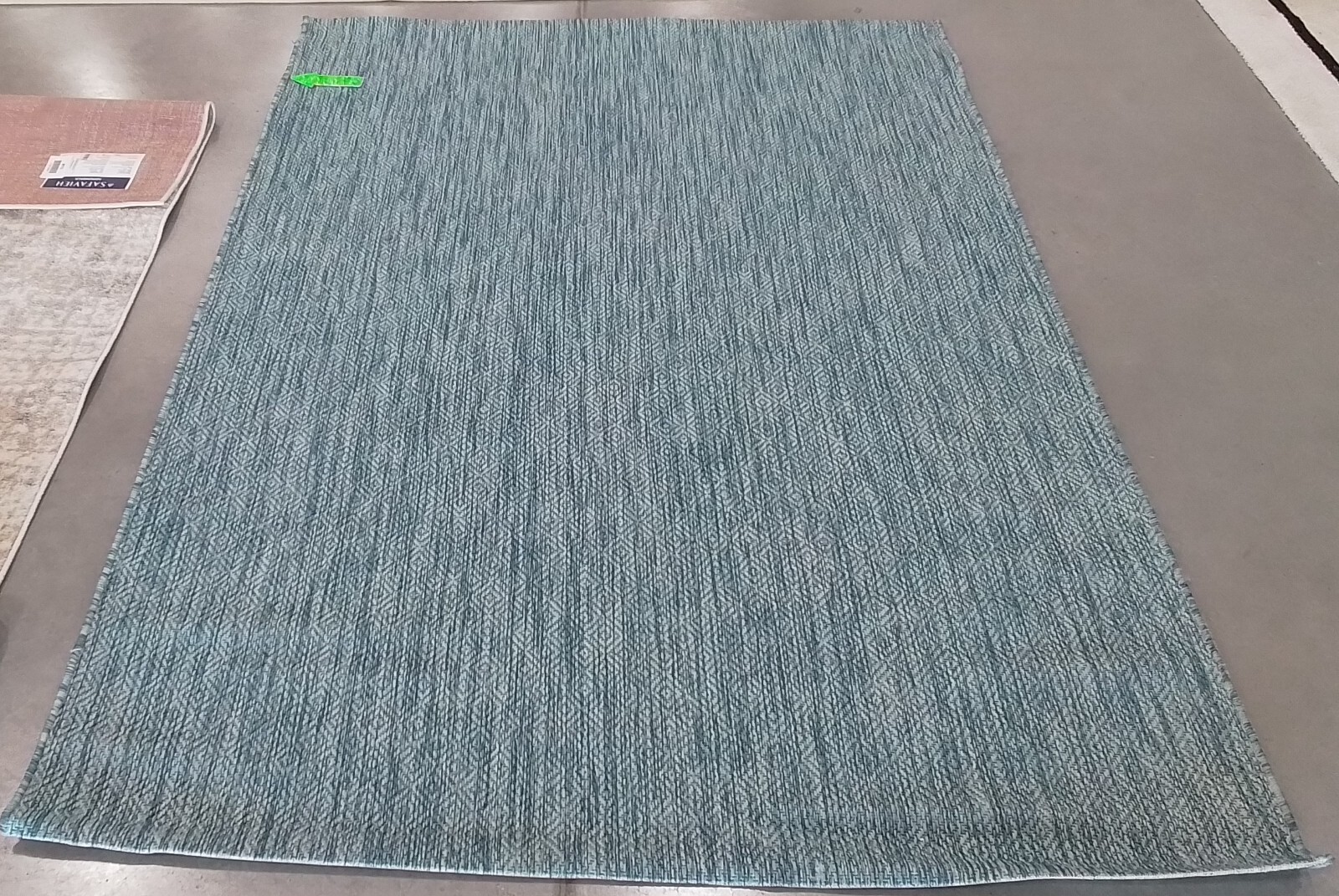 AQUA 5′-3″ x 7′-7″ Broken Thread Rug Reduced Price 1172772630 CY8520-37122-5