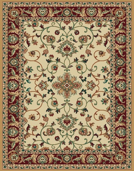 IVORY cream TRADITIONAL area rug 8×11 Persien carpet : Actual 7′ 10″ x 10′ 10″