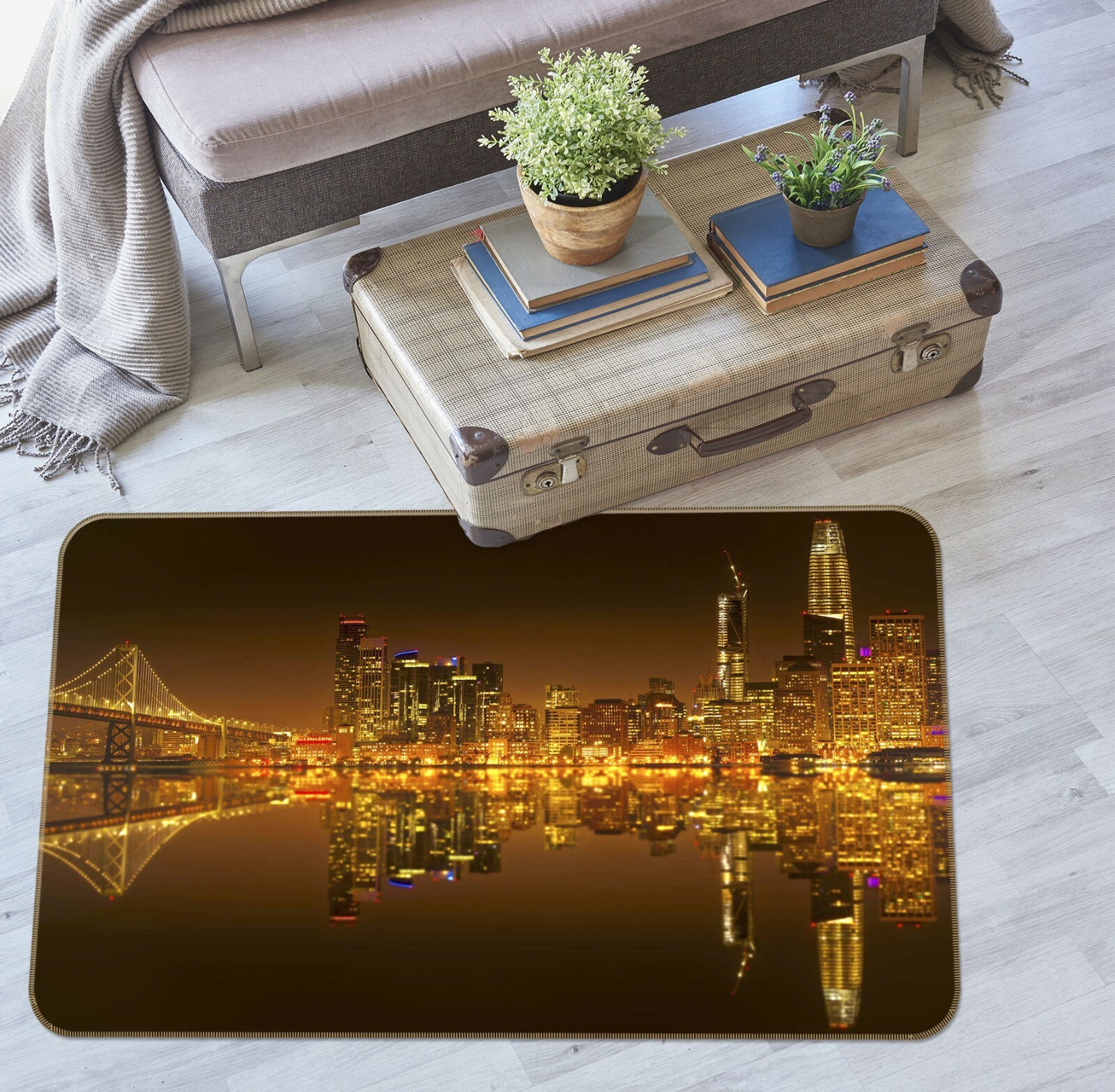 3D Golden Heart ZHUA121 Game Non Slip Rug Mat Photo Carpet Marco Carmassi Zoe