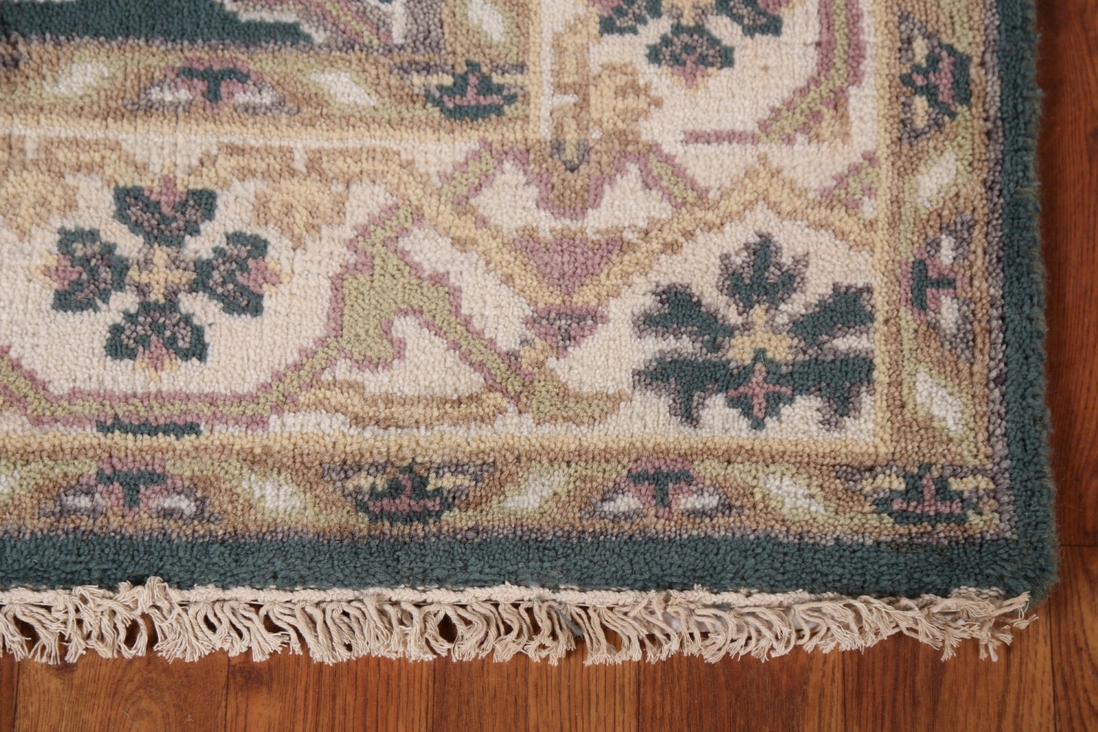 Luxurious Handcrafted Oushak Indian Bedroom Rug Thick Plush 4×6 ft