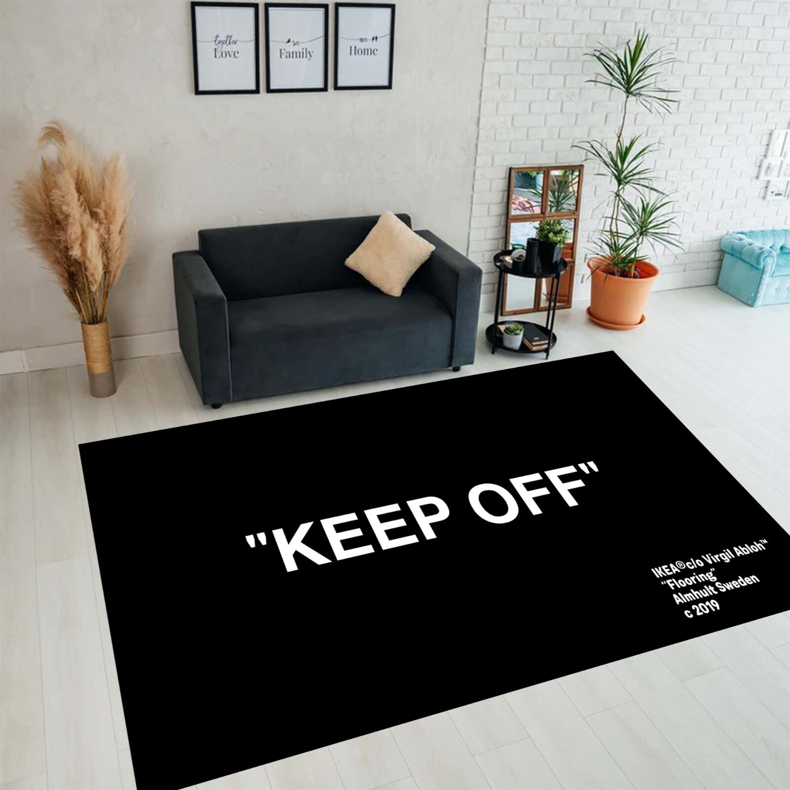 Black Keep Off Carpet, Black Keep Off Rug, Keep Off Carpet, Keep Off Rug