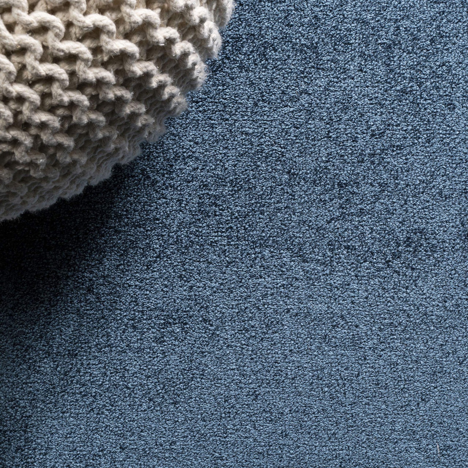 Jonathan Y Haze Solid Low-Pile Navy 5X5 Square Indoor Area Rug