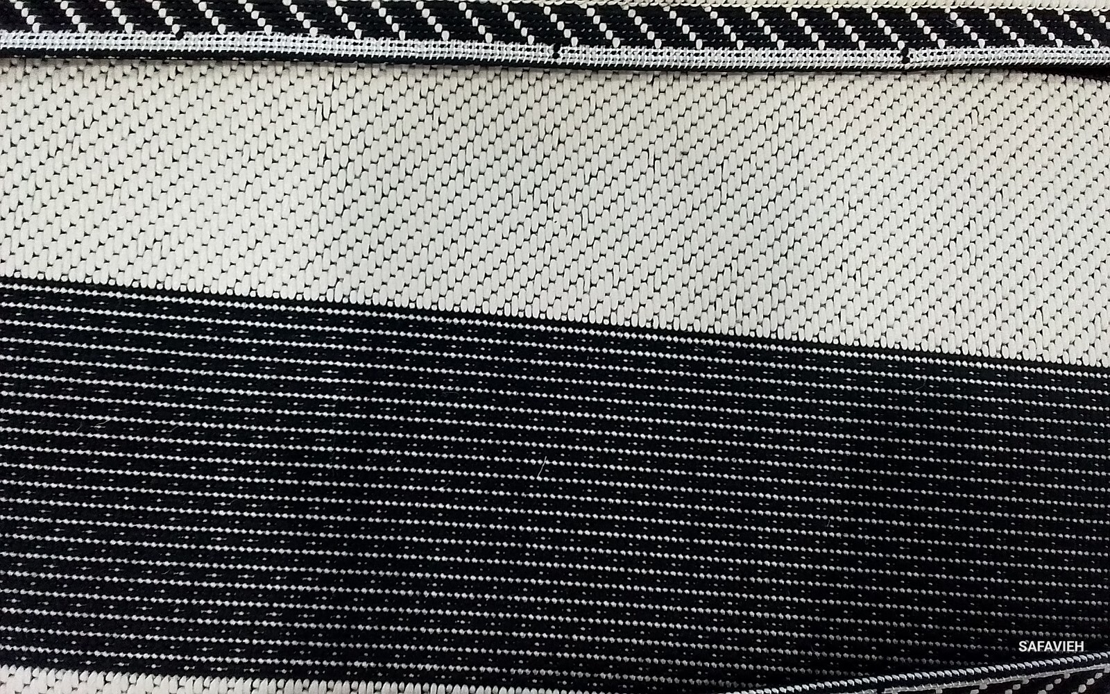 BLACK / BONE 8′-0″ x 10′-0″ Damaged Rug, Reduced Price 1172770930 CY6062-216-810