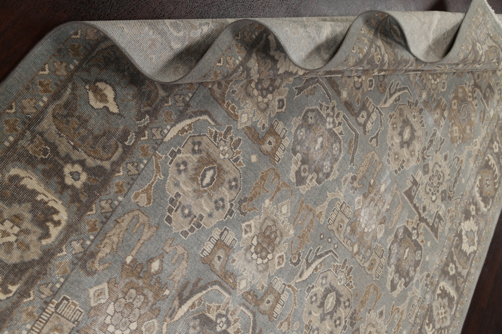 Silver Washed Traditional Style Ziegler Grey 7×10 ft Turkish Rug Elegant Rugs