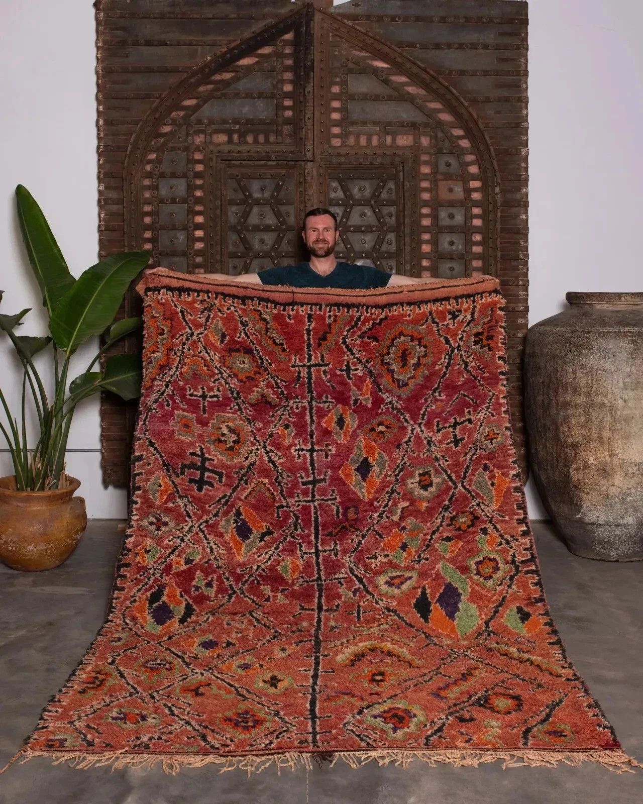 Vintage Moroccan Berber Rug 8×10