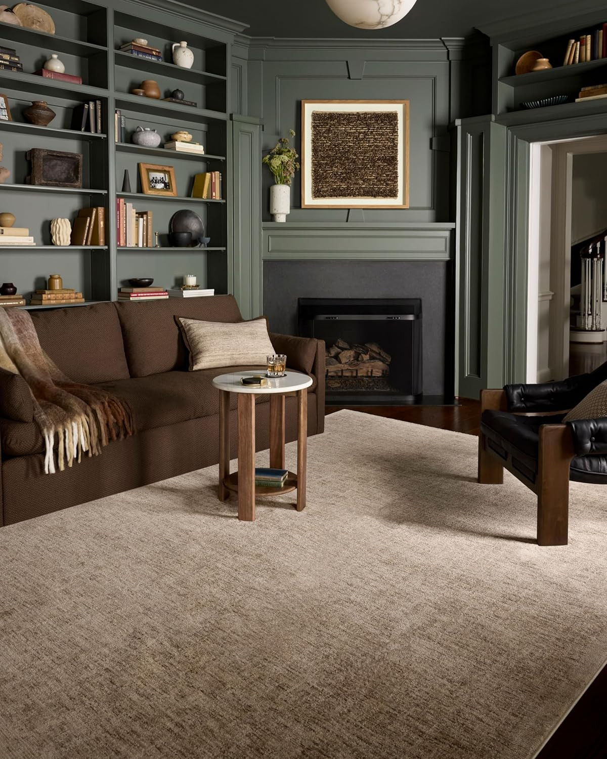 Loloi Winston WIT-01 Taupe/Bone Area Rug 7’10” x 10’2″, Soft & Durable