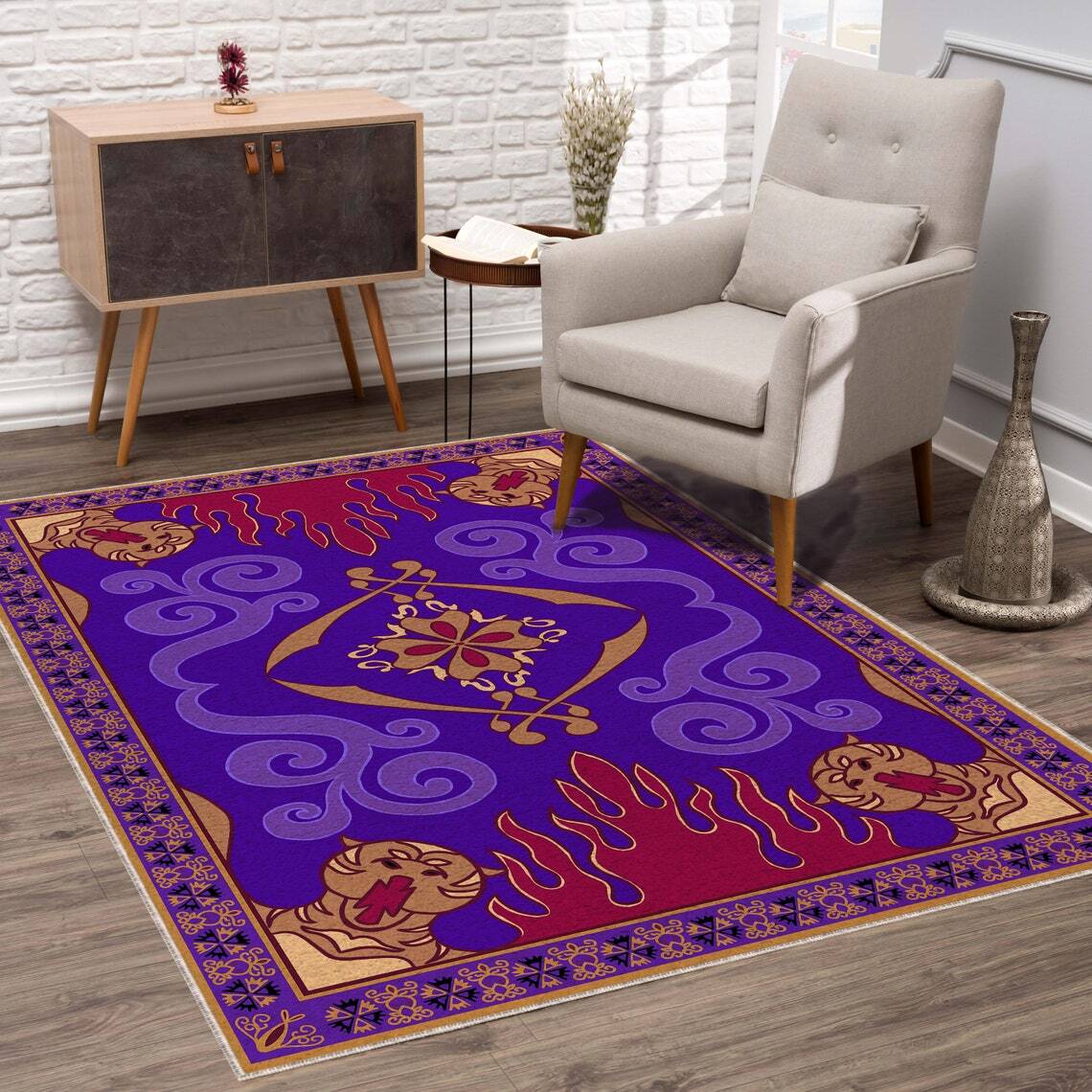 Aladdin’s Rug, The Magic Carpet of Aladdin, Flying Rug, Flying Carpet, Decor Rug