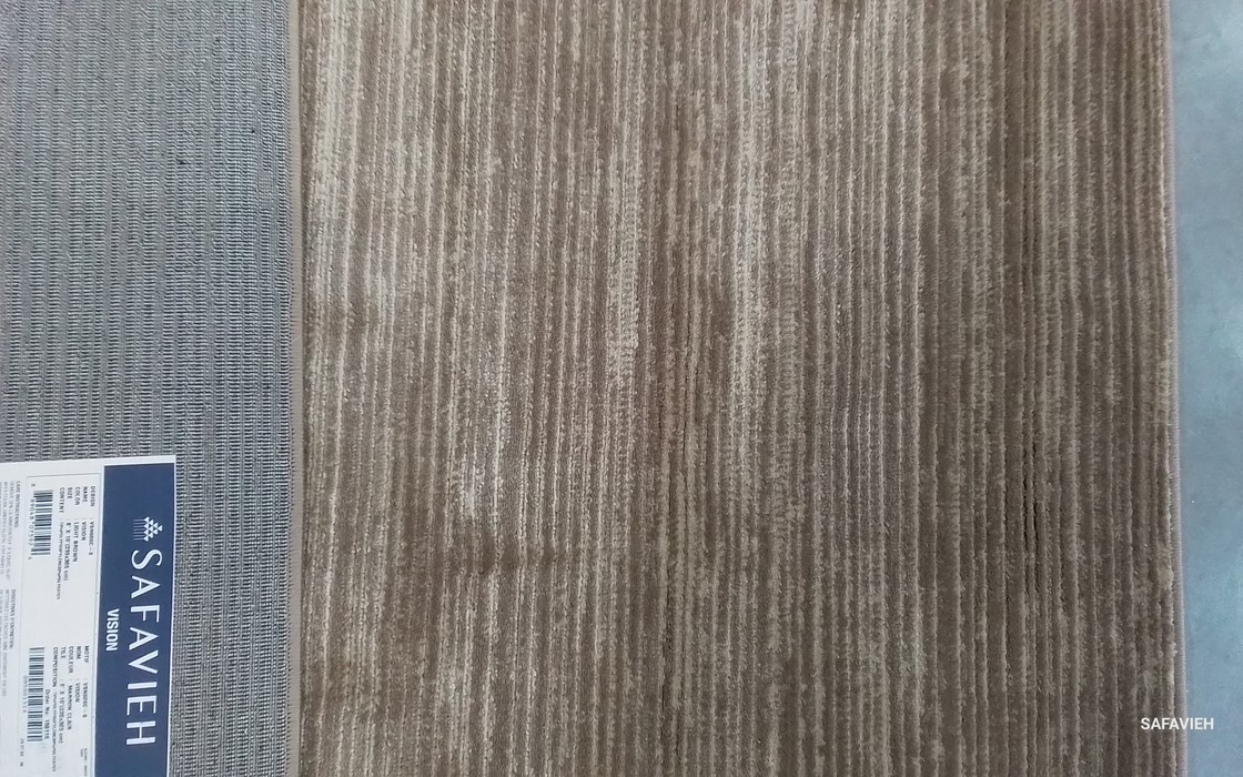 LIGHT BROWN 8′-0″ x 10′-0″ Back Stain Rug, Reduced Price 1172806981 VSN606C-8