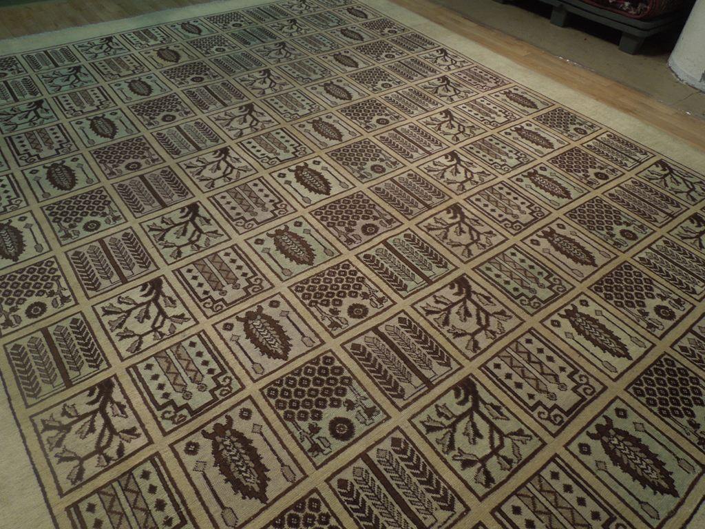 10′ x 13′ Multi-Color Semi Antique Traditional Bakhtiari Rug 74407