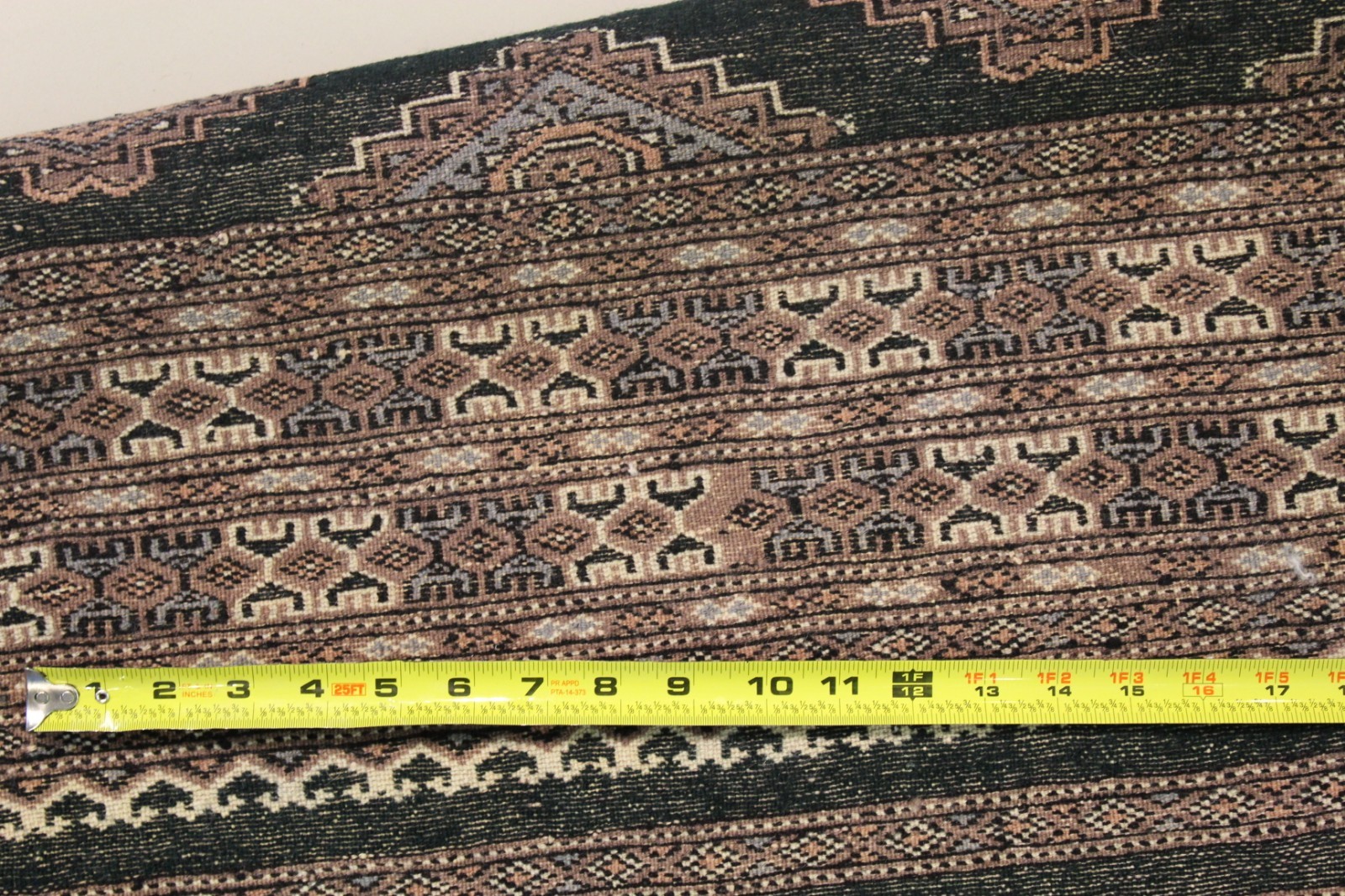 Genuine hand knotted 100% Virgin wool Pile Super Royal Bokara 9.3 X11.6 70%off